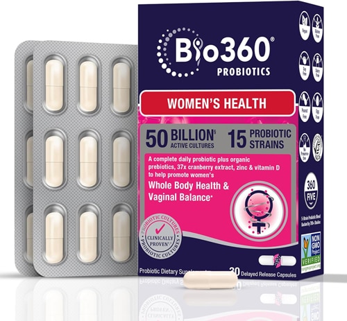 Bio360 Womens Health Formula Probiotic-