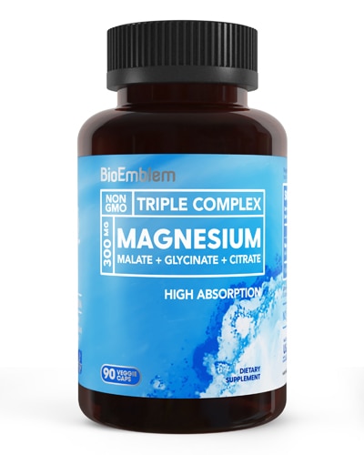 BioEmblem Triple Magnesium Complex Malate + Glycinate + Citrate