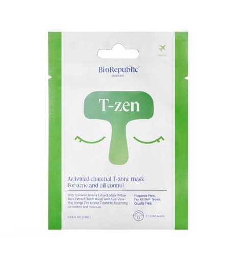 BioRepublic Skincare T-Zen Activated Charcoal T-Zone Mask