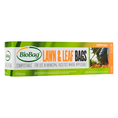 Biobag Lawn & Leaf Bags Compostable