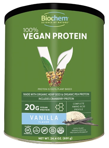 Biochem Sports 100% Vegan Protein Vanilla