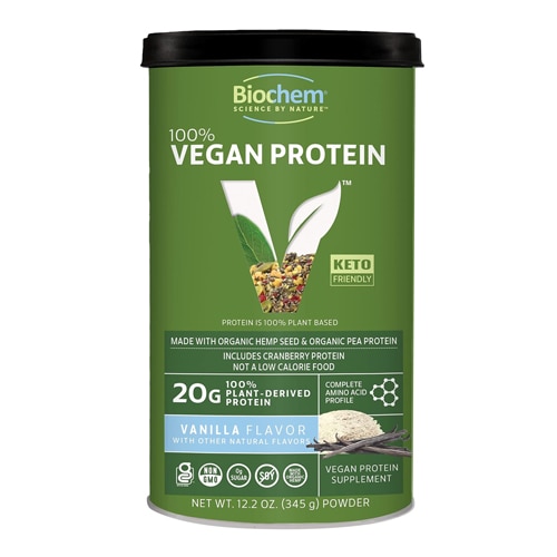 Biochem Sports 100% Vegan Protein Vanilla