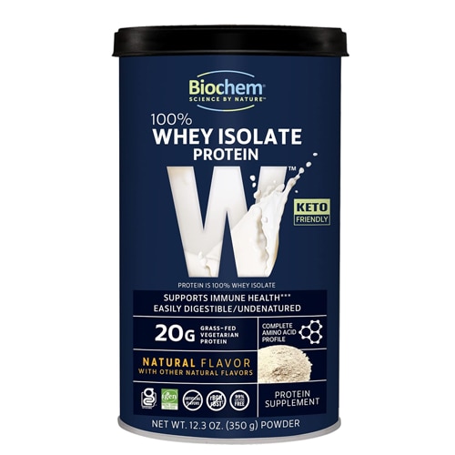 Biochem Sports 100% Whey Isolate Protein Natural