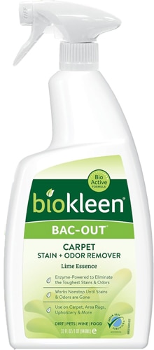 Biokleen Bac-Out Carpet Stain and Odor Remover Spray Lime Essence