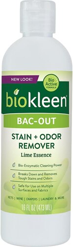 Biokleen Bac-Out Stain and Odor Remover Liquid Lime Essence