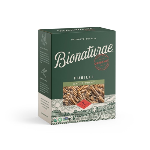 Bionaturae Organic 100% Whole Wheat Fusilli Pasta