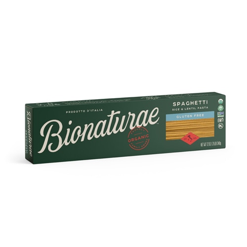 Bionaturae Organic Gluten Free Rice & Lentil Spaghetti Pasta