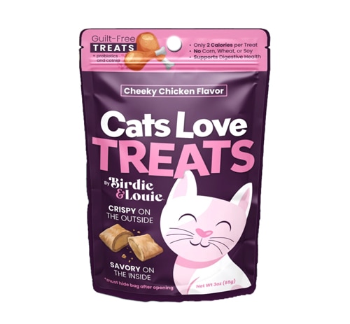 Birdie & Louie Cats Love Treats Cheeky Chicken