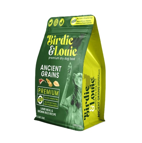 Birdie & Louie Dry Dog Food Ancient Grains Lamb Meal & Brown Rice