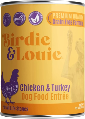 Birdie & Louie Wet Dog Food Chicken & Turkey