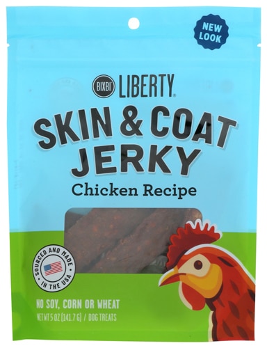 Bixbi Liberty Skin & Joint Grain Free Jerky for Dogs Chicken Recipe