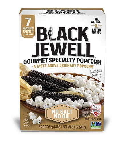 Black Jewell No Salt or Oil Microwave Popcorn