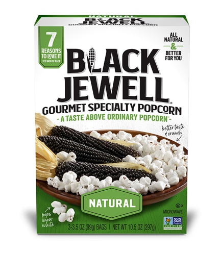 Black Jewell Premium Popcorn Microwaveable Natural