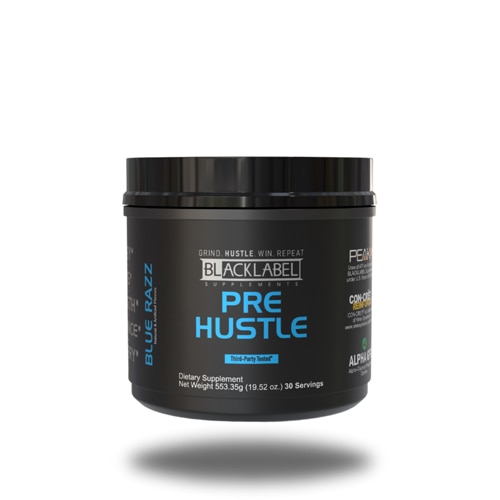 BlackLabel Supplements PreHustle Blue Razz