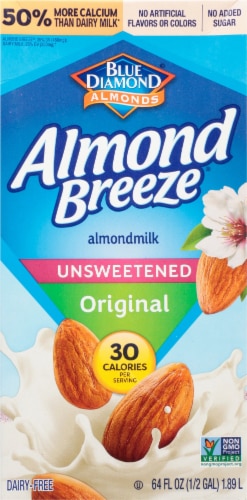 Blue Diamond Kosher Almond Breeze Almondmilk Unsweetened Original