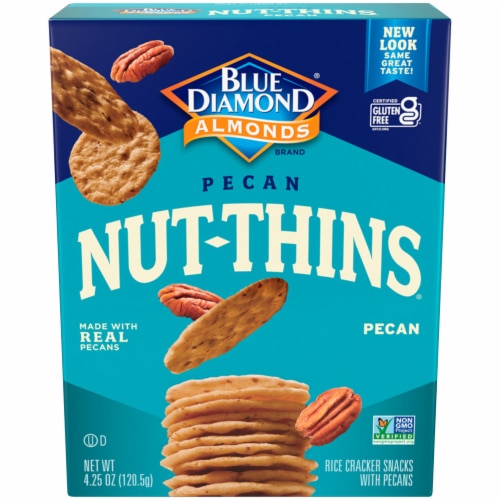 Blue Diamond Pecan Nut-Thins® Nut & Rice Cracker Snacks