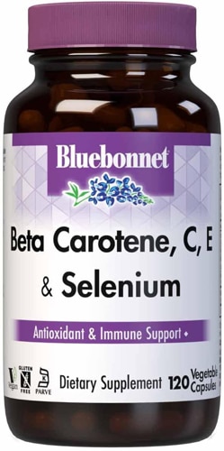 Bluebonnet Nutrition Beta-Carotene - C - E & Selenium