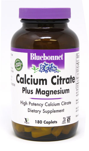 Bluebonnet Nutrition Calcium Citrate Plus Magnesium