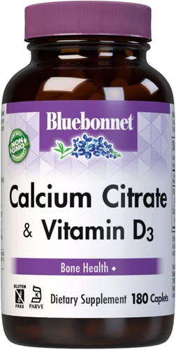 Bluebonnet Nutrition Calcium Citrate and Vitamin D3