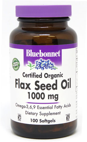 Bluebonnet Nutrition Flax Seed Oil