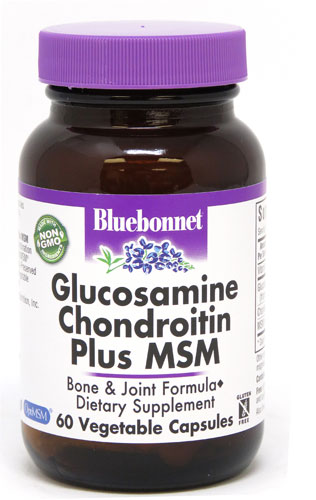 Bluebonnet Nutrition Glucosamine Chondroitin Plus MSM