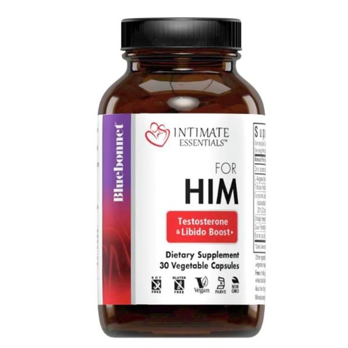 Bluebonnet Nutrition Intimate Essentials For Him Testosterone & Libido Boost