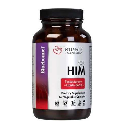 Bluebonnet Nutrition Intimate Essentials For Him Testosterone & Libido Boost