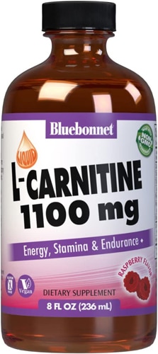 Bluebonnet Nutrition Liquid L-Carnitine Raspberry