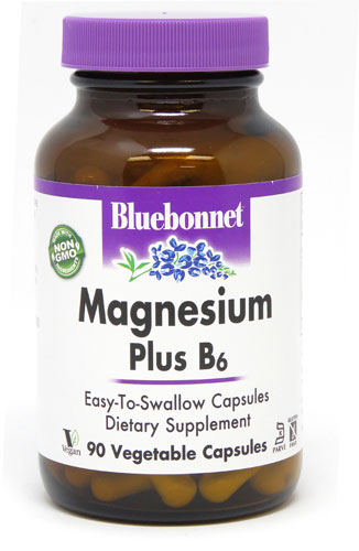 Bluebonnet Nutrition Magnesium Plus B6