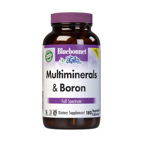 Bluebonnet Nutrition Multiminerals & Boron with Iron