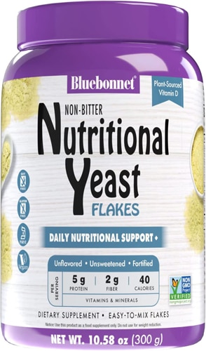 Bluebonnet Nutrition Non-Bitter Nutritional Yeast Flakes