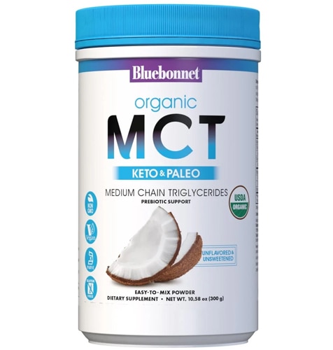 Bluebonnet Nutrition Organic MCT Powder Unflavored