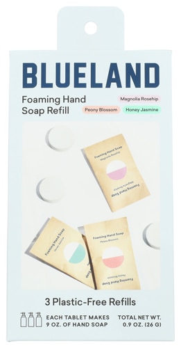 Blueland Foaming Hand Soap Foaming Tablet Refills Botanical Scents