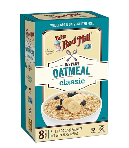 Bob's Red Mill Gluten Free Oatmeal Packets Classic