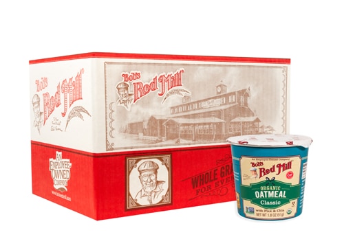 Bob's Red Mill Gluten Free Organic Oatmeal with Flax & Chia Classic