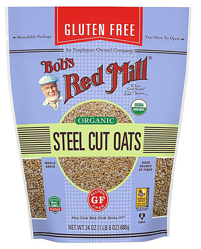 Bob's Red Mill Gluten Free Organic Steel Cut Oats