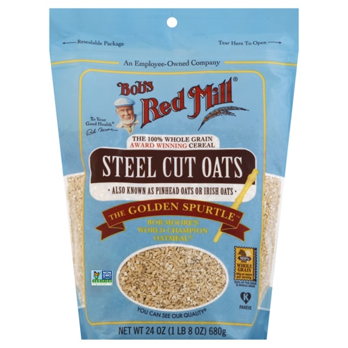 Bob's Red Mill Non-GMO Whole Grain Steel Cut Oats