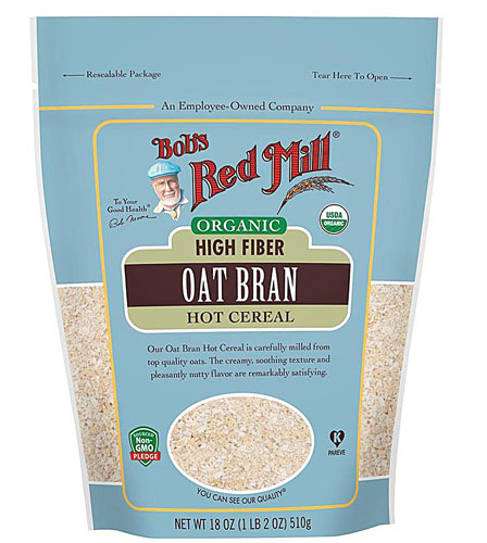 Bob's Red Mill Organic High Fiber Oat Bran Hot Cereal