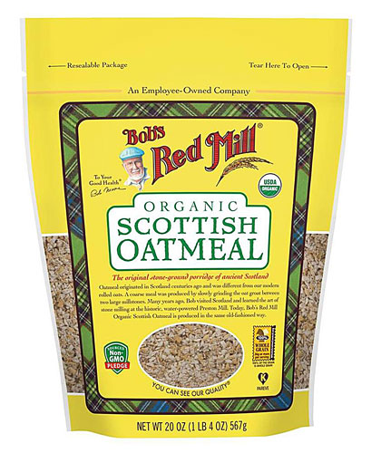 Bob's Red Mill Organic Whole Grain Scottish Oatmeal