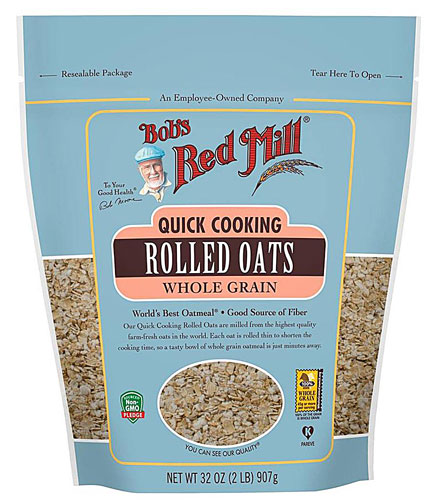 Bob's Red Mill Whole Grain Rolled Oats Quick Cooking