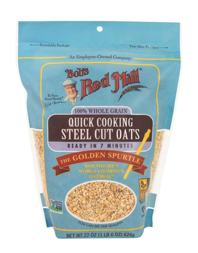 Bob's Red Mill Whole Grain Steel Cut Oats Quick Cooking