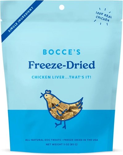 Bocce's Dog Treats All Natural Freeze-Dried Chicken Breast