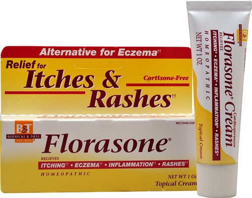 Boericke & Tafel Florasone Relief for Itches and Rashes Cream