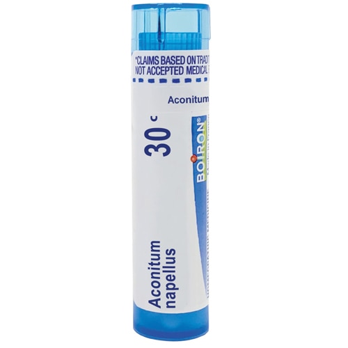 Boiron Aconitum Napellus 30C Relieve High Fever (Up To 102°F) of Sudden Onset with Dry Skin