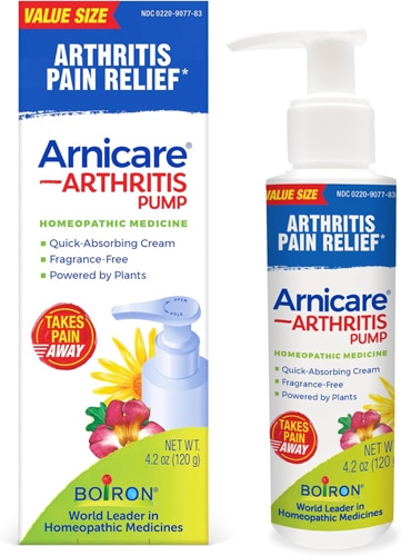 Boiron Arnicare Arthritis Cream Pump Pain Relief