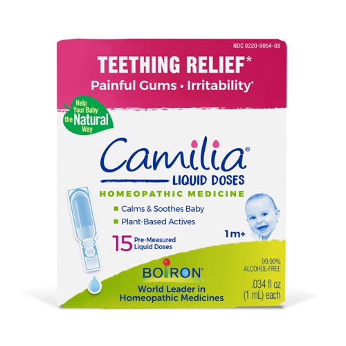 Boiron Baby Teething Relief Camilia Liquid Soothe Painful Gums