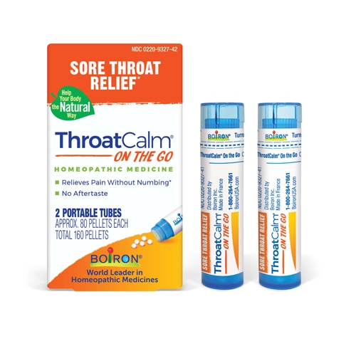 Boiron ThroatCalm On the Go - Sore Throat Relief