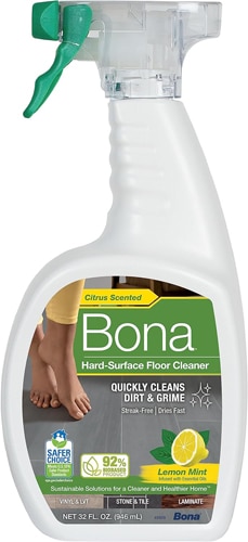 Bona Hard Surface Floor Cleaner Spray Lemon Mint