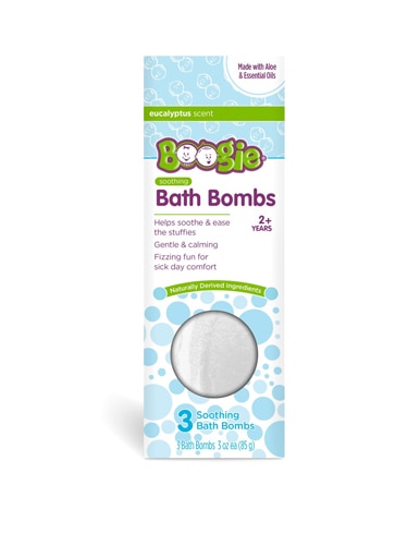 Boogie Kids Soothing Bath Bombs Eucalyptus