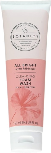 Botanics Cleansing Foam Wash All Bright with Hibiscus